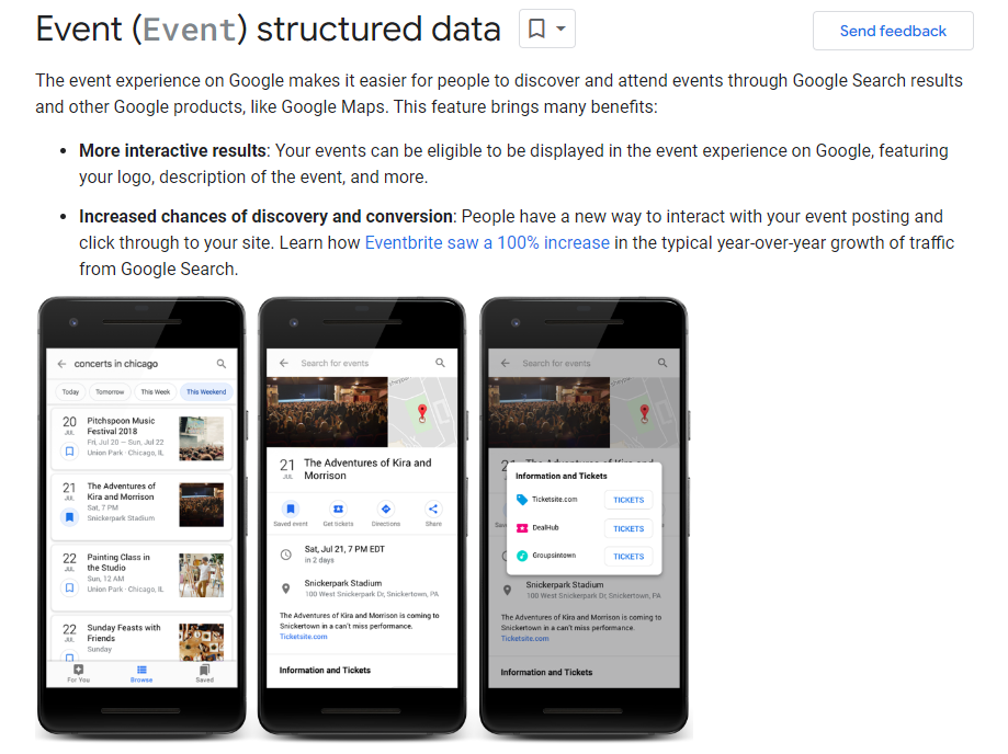 Wydarzenie w postaci Schema