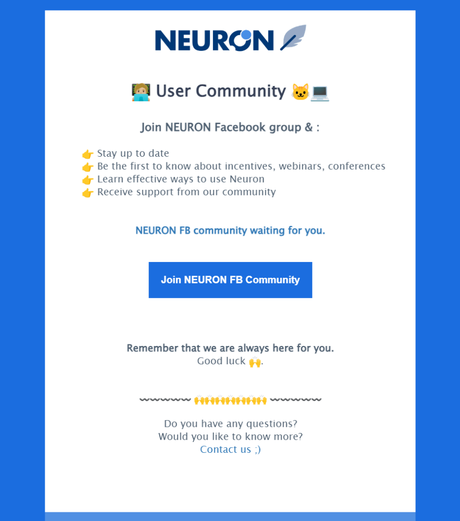 E-mail marketing w wykonaniu firmy NeuronWriter