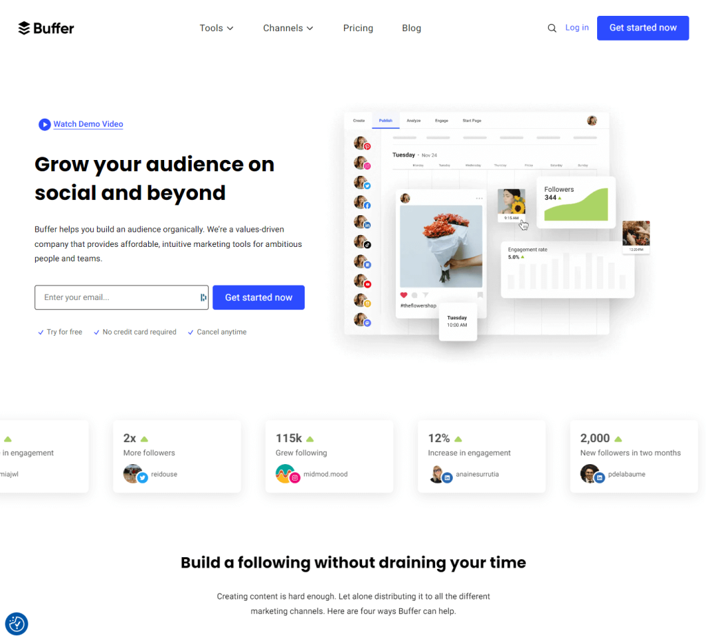13. Buffer – narzędzie do zarządzania social mediami
