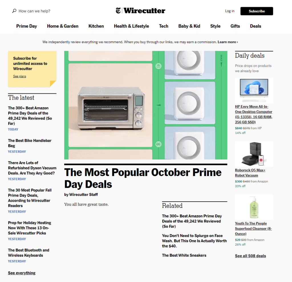 Przykład strategii marketingu internetowego – content curation.